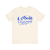 Wyoming T-Shirt - Retro Mountain Unisex Wyoming Shirt