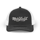 Maryland Snapback Trucker Cap - Embroidered Maryland Hat-2