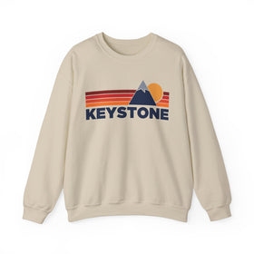 Keystone, Colorado Sweatshirt Retro Mountains, Keystone Unisex Crewneck, Vintage Cozy Jumper, Gift for Outdoor Lovers