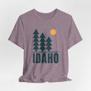 Idaho T Shirt - Retro Trees Idaho Tee-20