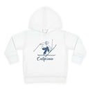 California Toddler Hoodie - Unisex Vintage Skiing California Sweatshirt-1