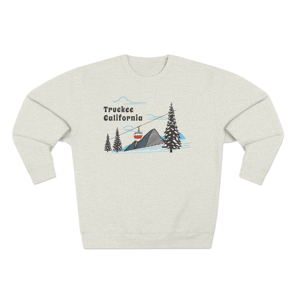 Premium Truckee, California Sweatshirt Unisex Crewneck, Premium Sweatshirt, Crewneck Jumper, Ski Resort Apparel