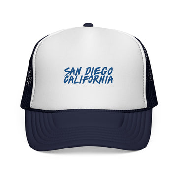 Buy dark-navy San Diego Trucker Cap | California Hat