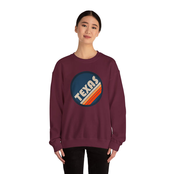 Texas Sweatshirt - Retro Graphic Crewneck