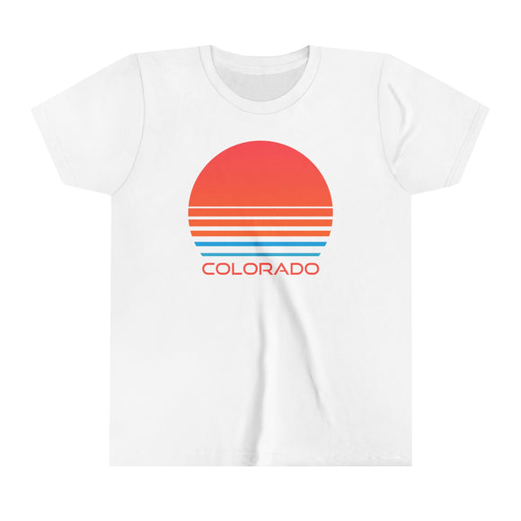 Colorado Youth Shirt - Retro 80s Colorado Kid's T-Shirt