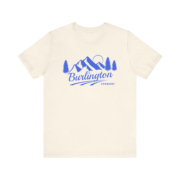 Burlington, Vermont T-Shirt - Retro Mountain Unisex Burlington Shirt