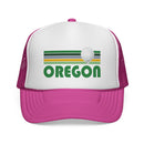 Oregon Retro Golf Trucker Hat-6