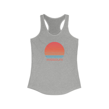 Buy heather-grey Missouri Women's Racerback Tank Top