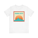 Retro Park City, Utah T-Shirt, Mountain Sun Tee, Unisex Graphic Shirt, Vintage Park City, Utah Top, Outdoor Adventure Clothing-1