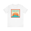 Retro Park City, Utah T-Shirt, Mountain Sun Tee, Unisex Graphic Shirt, Vintage Park City, Utah Top, Outdoor Adventure Clothing