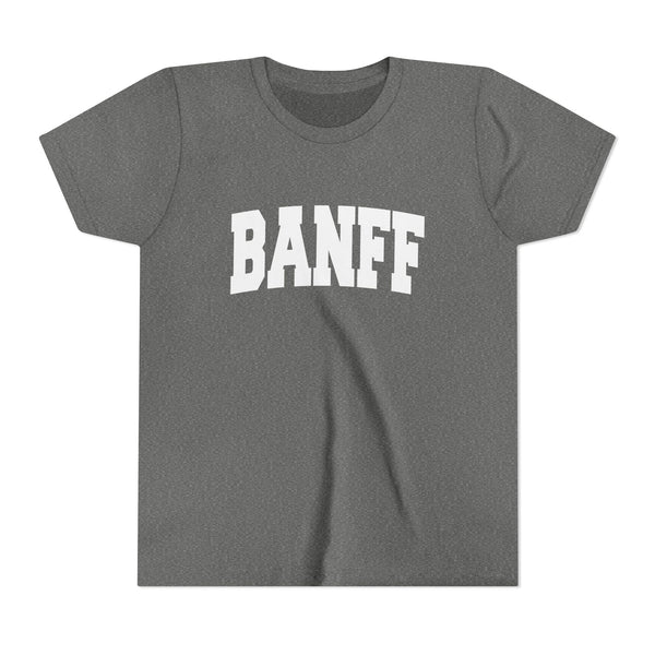 Banff, Canada Youth Graphic Tee - Kids Banff T Shirt