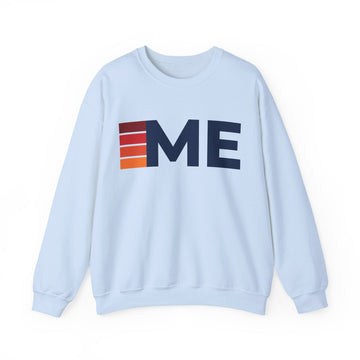 Buy light-blue Maine Retro Sweatshirt | Retro Stripes Maine
