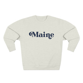 Buy oatmeal-heather Premium Maine Sweatshirt