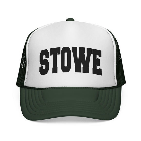 Stowe, Vermont Collegiate Style Trucker Hat