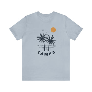 Tampa, Florida T-Shirt - Retro Unisex Tampa Shirt - Palm Trio - 0