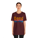 Bend, Oregon Shirt - Mountain Sunset Unisex Bend T-Shirt-78