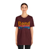 Bend, Oregon Shirt - Mountain Sunset Unisex Bend T-Shirt