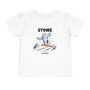 Stowe, Vermont Yeti Snowboard Toddler Tee-2