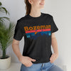 Bozeman, Montana Shirt - Mountain Sunset Unisex Bozeman T-Shirt