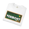 Vermont Graphic Tee, Comfort Colors Retro Mountain Unisex T shirt