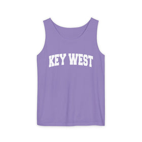 Buy violet Key West, Florida Tank Top Unisex | Comfort Colors - 100% Cotton