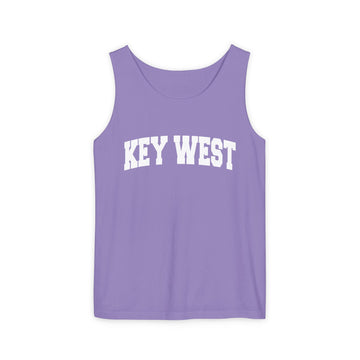 Buy violet Key West, Florida Tank Top Unisex | Comfort Colors - 100% Cotton