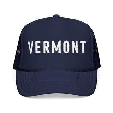 Vermont Trucker Hat - Vermont Cap - Block Letter