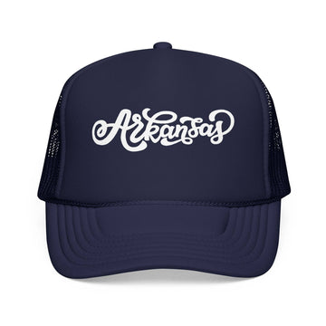 Kids Arkansas Trucker Hat - Youth Snapback Cap