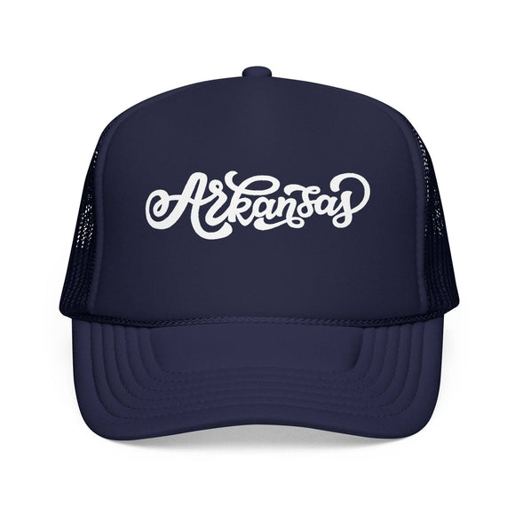 Kids Arkansas Trucker Hat - Youth Snapback Cap