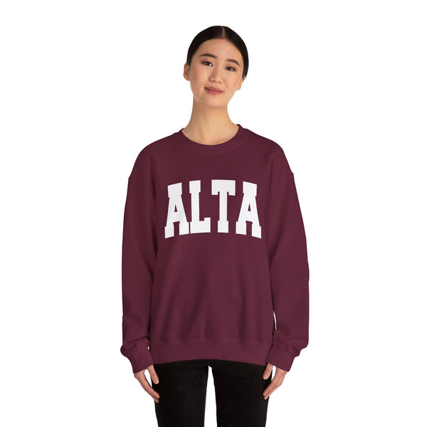 Alta, Utah Sweatshirt - Unisex Graphic Crewneck