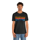 Montana T-Shirt - Mountain Sunset Unisex Montana Shirt-46