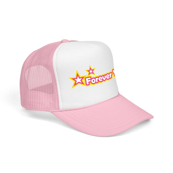 Kids Forever Young Trucker Hat Boho - Youth Snapback Cap