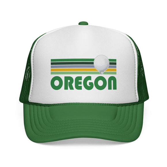 Oregon Retro Golf Trucker Hat