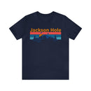 Jackson Hole, Wyoming Shirt - Mountain Sunset Unisex Jackson Hole T-Shirt-103