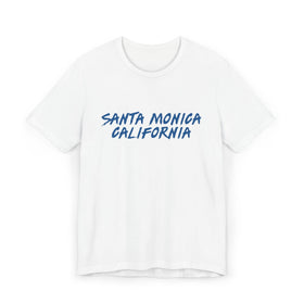 Santa Monica T-Shirt | 100% Cotton Retro California Tee