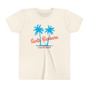 Santa Barbara, California Youth Shirt - Retro Palm Tree Santa Barbara Kid's T-Shirt-7