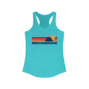 Breckenridge, Colorado Women's Racerback Tank Top - Mountain Lover Sleeveless Shirt, Women's Breckenridge Hiking Tank-3