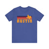 Austin, Texas T-Shirt Retro - Adult Unisex Austin T Shirt