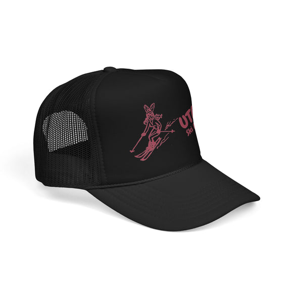 Utah Ski Bunny Foam Trucker Hat