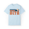 Alta, Utah Graphic Tee, Comfort Colors Retro Unisex Alta T shirt, Mountain Adventure Shirt