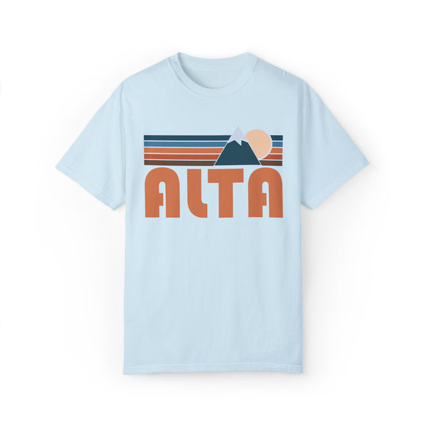 Alta, Utah Graphic Tee, Comfort Colors Retro Unisex Alta T shirt, Mountain Adventure Shirt