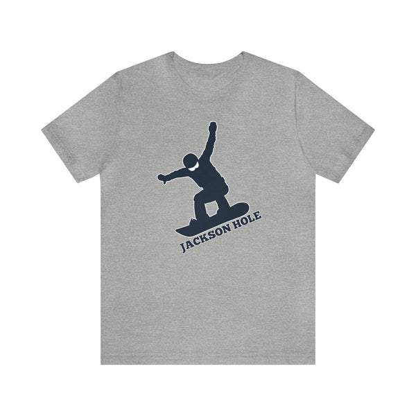 Jackson Hole, Wyoming T-Shirt - Snowboard Unisex Jackson Hole Shirt