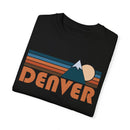 Denver, Colorado Graphic Tee, Comfort Colors Retro Unisex Denver T shirt, Mountain Adventure Shirt-27