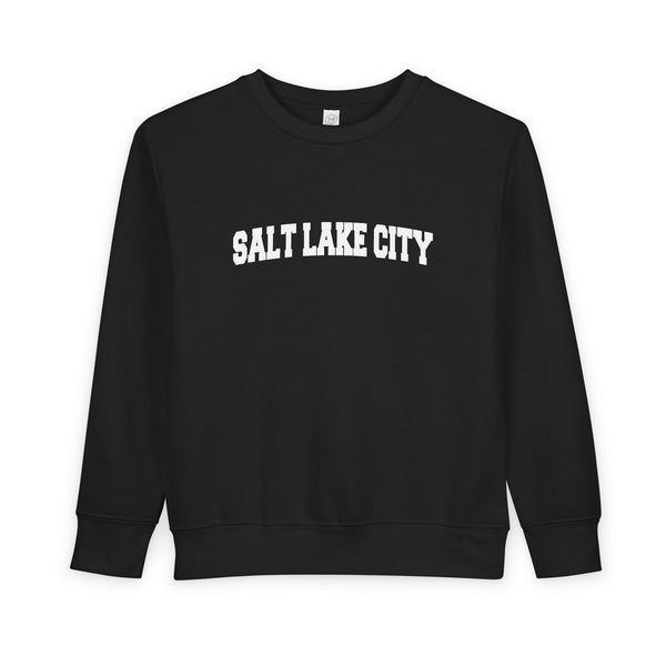 Salt Lake City, Utah Sweatshirt - Salt Lake City Toddler Crewneck Sweatshirt
