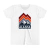 Alaska Youth Shirt - Retro Mountain Alaska Kid's T-Shirt