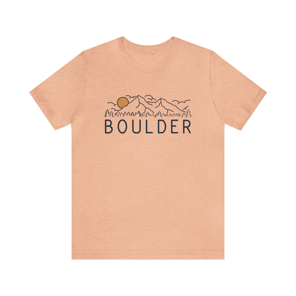 Boulder, Colorado T-Shirt - Retro Unisex Boulder Shirt