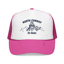 North Conway, New Hampshire Ski Babe Trucker Hat — Foam Mesh Cap-2