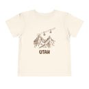 Utah Toddler T-Shirt — Vintage Gondola Ski Mountain Tee-1