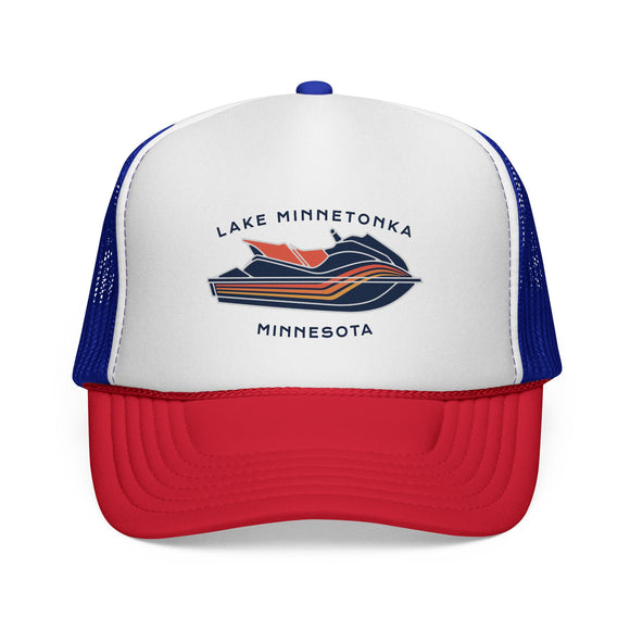 Lake Minnetonka, Minnesota PWC Boating Trucker Hat