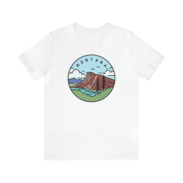 Buy white Montana T-Shirt - Unisex Montana Shirt